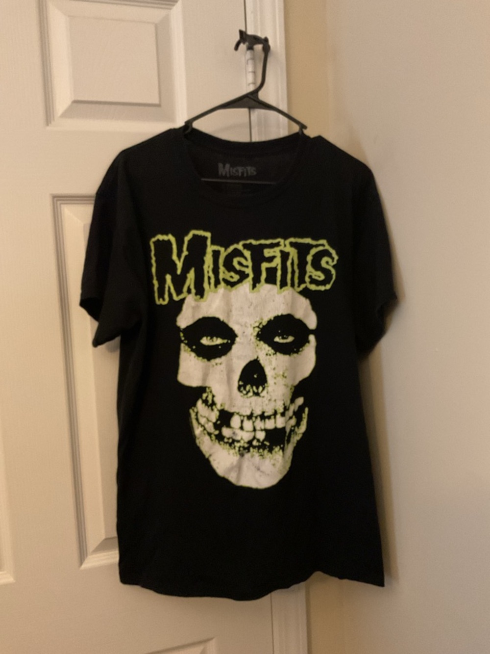 Misfit Black Graphic Skull Tee